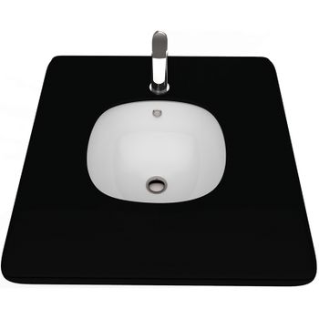 Раковина Creavit Solo 44 SO037-00CB00E-0000 Белая — фото 1, Раковины встраиваемые снизу