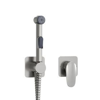 A1451.275.100.092 Встраиваемый комплект для биде со шлангом — фото 2, Гигиенические души