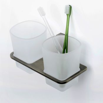 Exter K-5228D Подстаканник двойной — фото 2, Аксессуары для раковины