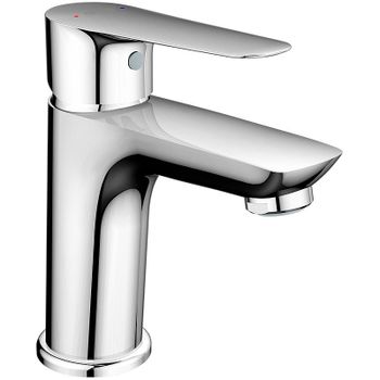 Смеситель для раковины Dorff Prime D40102100 Хром — фото 1, Смесители для раковины