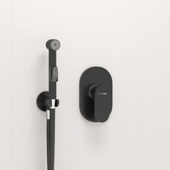 A117451 Встраиваемый комплект для биде со шлангом 150 см — фото 1, Гигиенические души