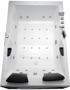 Акриловая ванна Gemy 181х121 G9061 K L с гидромассажем — фото 4, Акриловые ванны