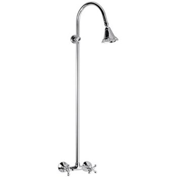 Душевая система Remer Liberty 36LI Хром — фото 1, Душевые стойки