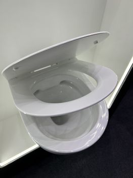 Унитаз Bond F01-10 подвесной Белый с сиденьем Микролифт — фото 7, Подвесные унитазы