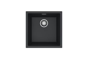 Мойка для кухни ALVEUS OMNI 20 GRANITAL DEEP BLACK-G90 450x450x198 с сифоном 1145083 — фото 1, Кухонные мойки
