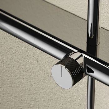 Душевая система AQUAme AQM8010B Черная — фото 5, Душевые стойки