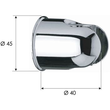 Держатель ручного душа Remer 339SOBG Золото брашированное — фото 2, Держатели для душа