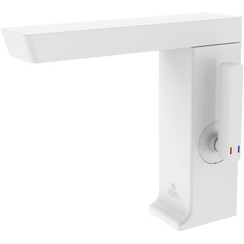 Смеситель для раковины Rose R18C R1801C Белый — фото 1, Смесители для раковины