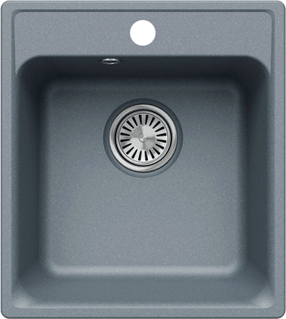 Кухонная мойка QUARTZBOND BOND-430  (Грей) — фото 1, Кухонные мойки