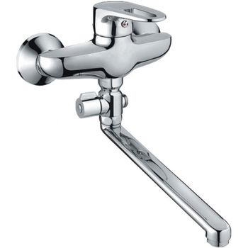 Смеситель для ванны Haiba HB2168 универсальный Хром — фото 1, Смеситель для ванны