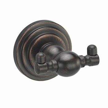 Isar K-7323D (ранее К-7323) Крючок двойной — фото 1, Крючки для полотенец