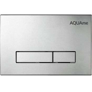 Клавиша смыва AQUAme AQM4103S Сатин — фото 1, Кнопки смыва