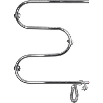 Электрический полотенцесушитель Domoterm М-образный DMT 107-25 60x50 EK R Хром — фото 1, Электрические полотенцесушители