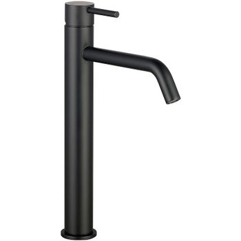 Смеситель для раковины AQUAme Siena AQM6214MB Черный матовый — фото 1, Смесители для раковины