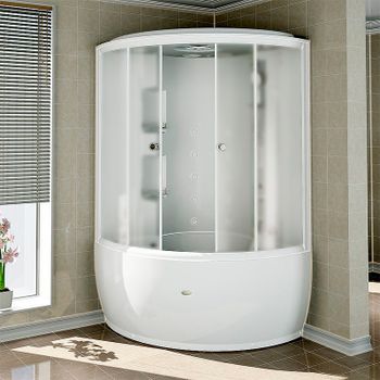 Душевой бокс Radomir Лаура 128x128 1-04-1-0-0-0831 без гидромассажа — фото 3, Душевые боксы