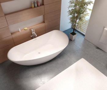 Ванна из искусственного камня Riho Granada 170x80 B120001105 (BS1800500000000) без гидромасажа — фото 2, Ванны из искусственного камня