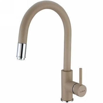 Смеситель для кухни Alveus Delos-P G55 Beige 1129020 Бежевый — фото 1, Смесители для кухни