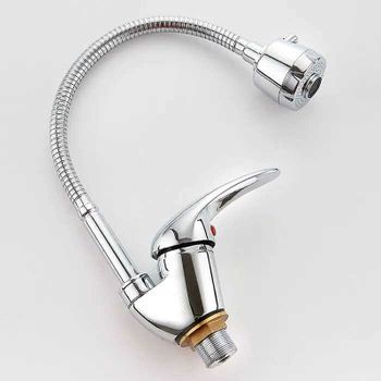 Смеситель для кухни Ledeme H02-B 4302-BL Хром — фото 10, Смесители для кухни