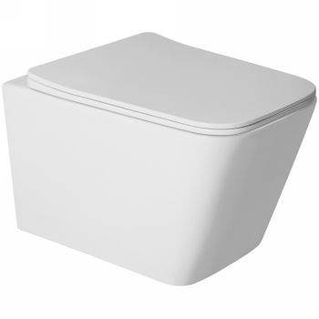 Унитаз Bond F04-10 подвесной Белый с сиденьем Микролифт — фото 1, Подвесные унитазы