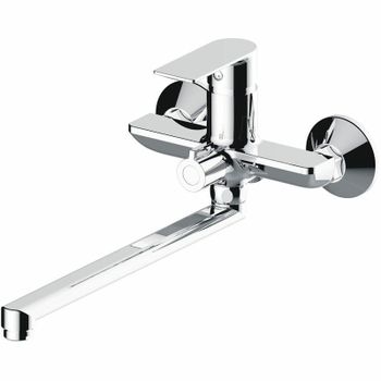 Смеситель для ванны Haiba HB22505 универсальный Хром — фото 1, Смеситель для ванны