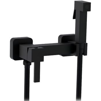 Гигиенический душ со смесителем CeramaLux DBS/001 Черный матовый — фото 1, Гигиенические души