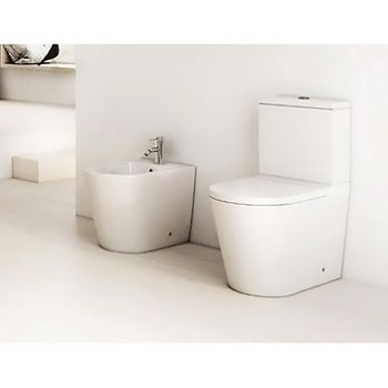 Унитаз компакт Roca Inspira 342527000 без бачка и сиденья — фото 2, Напольные унитазы