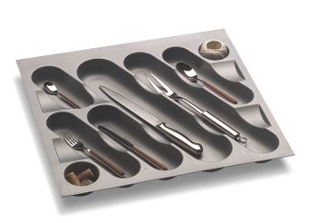 Лоток для столовых приборов PE-600 540X490X50 mm, — фото 1, Лотки для столовых приборов