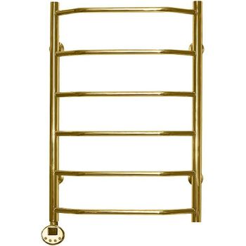 Электрический полотенцесушитель Domoterm Лаура П6 600x800 EL Золото — фото 1, Электрические полотенцесушители