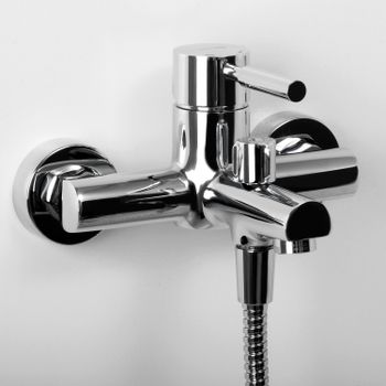 Main 4101 Смеситель для ванны с коротким изливом — фото 3, Смеситель для ванны