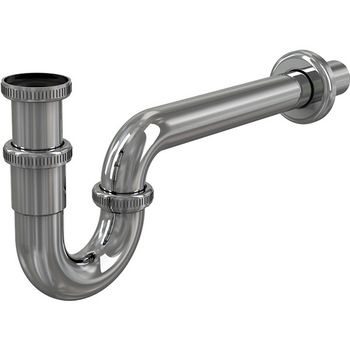 Сифон для биде Alcaplast A45E Хром — фото 1, Сифоны для биде