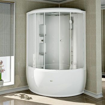 Душевой бокс Radomir Лаура 128x128 1-04-1-0-0-0830 без гидромассажа — фото 3, Душевые боксы