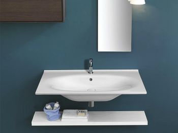 Раковина Hatria Le Fiabe 81 Y1AB01 Белая — фото 4, Раковины подвесные