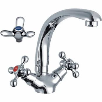 Смеситель для кухни Ledeme H12 4412L Хром — фото 1, Смесители для кухни