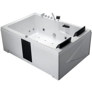 Акриловая ванна Gemy 181х121 G9061 K L с гидромассажем — фото 1, Акриловые ванны