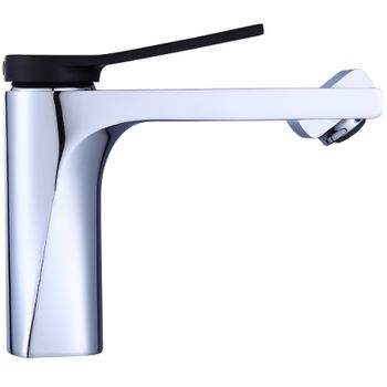 Смеситель для раковины Bronze de Luxe Element EL02XCB Хром Черный — фото 9, Смесители для раковины