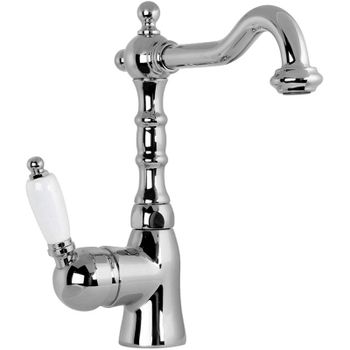 Смеситель для раковины Gattoni Orta 2741/27C0 OLD Хром — фото 1, Смесители для раковины