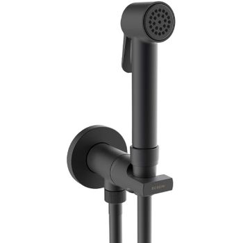 Гигиенический душ со смесителем Bossini Paloma Brass E34007B.073 Черный матовый — фото 1, Гигиенические души