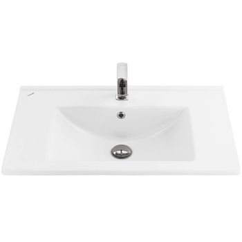 Раковина Creavit Su 75 SU075-00CB00E-0000 Белая — фото 1, Раковины подвесные