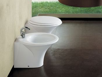 Унитаз Hatria Sculture YXZ301 приставной без сиденья — фото 4, Приставные унитазы