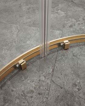 Душевой уголок CEZARES MOLVENO-R-22-100+20-C-BORO-IV — фото 5, Душевые уголки