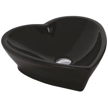 Раковина-чаша Creavit Trend 45 TP149-00SI00E-0000 Черная — фото 1, Раковины накладные