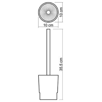 C182 Колба с щеткой — фото 3, Дозаторы