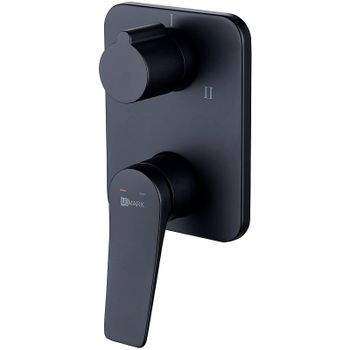 Смеситель для душа Lemark Bronx LM3728BL Черный матовый — фото 1, Смеситель для душа