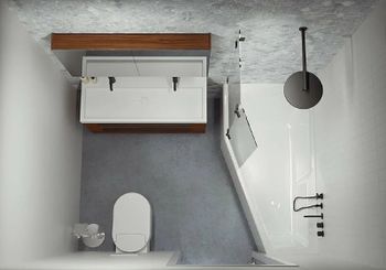 Акриловая ванна Riho Rething Space 160х75 L B112001005 (BR1400500000000) без гидромассажа — фото 2, Акриловые ванны