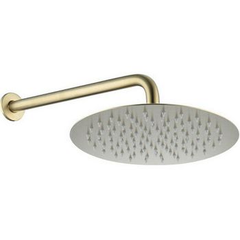 Верхний душ Caprigo Parts 99-523-BRG Золото матовое — фото 1, Верхние души