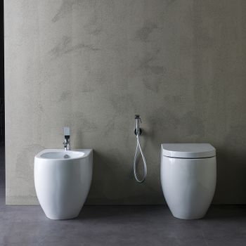 Товар: Смеситель для биде Bossini Apice E89601.073 Черный матовый - фото 3 Смеситель для биде Bossini Apice E89601.073 Черный матовый — фото 3, Смесители для биде