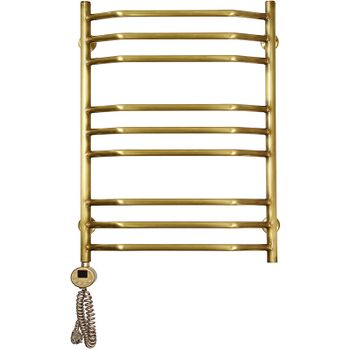 Электрический полотенцесушитель Domoterm Лаура П9 500x700 АБР EL Античная бронза — фото 1, Электрические полотенцесушители