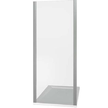 Душевая стенка Good Door Neo SP-100 100х185 профиль Хром стекло прозрачное — фото 1, Боковые стенки