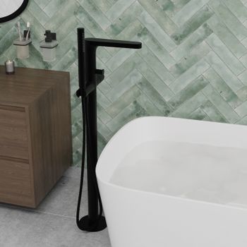 Fulda 5221 Смеситель напольный для ванны — фото 4, Смесители напольные