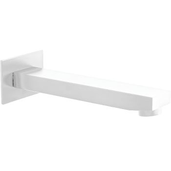 Излив для смесителя Remer Qubica 91QBO Белый матовый — фото 1, Изливы